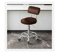 Taburete Giratorio con Freno Y Altura Ajustable con Ruedas, Silla Ergonómica Giratoria For Salón, SPA Y Tatuaje.(H)