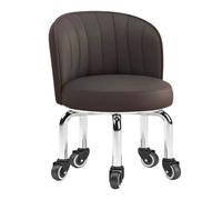 Taburete giratorio con respaldo para salón, spa, pedicura, movilidad
