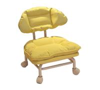 Taburete giratorio con rotación de 360° para comodidad en casa y salón de belleza, diseño ergonómico y altura ajustable para un apoyo óptimo