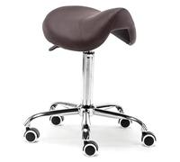 Taburete giratorio con ruedas, altura ajustable para salón, tatuaje, belleza, pestañas, masajes y profesionales dentales