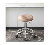 Taburete Giratorio con Ruedas Y Altura Ajustable, Ergonómico, Ideal For Salón, SPA, Tatuaje, Oficina, Hogar Y Cocina.(F)