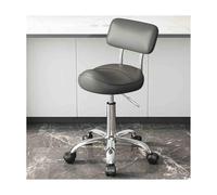 Taburete Giratorio con Ruedas Y Altura Ajustable, Silla Ergonómica For Salón, SPA Y Tatuaje.(D)