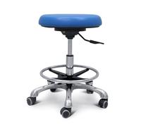 Taburete giratorio hidráulico ajustable, diseño ergonómico para mayor comodidad en clínicas dentales, salones de belleza y estudios de tatuajes