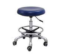 Taburete giratorio hidráulico ergonómico con altura ajustable para comodidad profesional en estudios dentales, salones y tatuajes