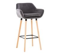 Taburete grant tapizado en terciopelo 46x55x99 cm