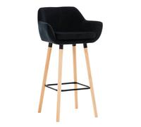 Taburete grant tapizado en terciopelo 46x55x99 cm