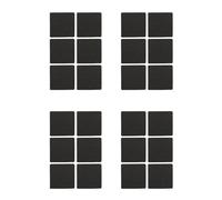 Taburete Grueso De 4,4x4,4 Cm, Alfombrilla For Patas De Mueble, Cubierta De Pata De Goma Multifuncional Resistente Al Desgaste, Mesa Y Silla