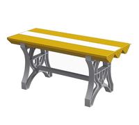 Taburete impermeable de plástico ABS con capacidad de carga de 500 kg para piscinas, playas, escuelas y vestuarios de fábrica, y asientos versátiles al aire libre