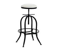 Taburete industrial radong metal negro 45x45x73 cm