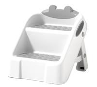 Taburete infantil con 2 niveles, plegable, antivuelco y antideslizante, para baño, cocina, habitación infantil a partir de 2 años