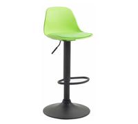 Taburete kiel estructura de plástico & asiento de polipiel 43x39x82-104 cm