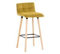 Taburete lincoln en terciopelo 49x42x94 cm