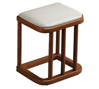 Taburete otomano con cojín cómodo, reposapiés apilable para sala de estar, sofá, escritorio y dormitorio, asiento suave para relajación