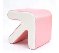 Taburete otomano de madera con cubierta desmontable, reposapiés tapizado resistente para sala de estar o dormitorio