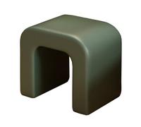Taburete otomano grande para sala de estar, dormitorio, entrada, vestíbulo, comedor, con suave acolchado moderno, reposapiés, taburete para zapatos