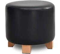 Taburete otomano reposapiés, taburete de tocador, taburete de sofá, taburete de madera maciza, taburete de moda, taburete creativo para zapatos, 29 x 35 cm, asiento