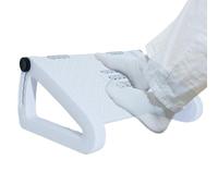 Taburete para debajo del escritorio, reposapiés - Reposapiés ajustable a 6 alturas con rodillo de masaje - Cómodo reposapiés, reposapiés doméstico para soporte debajo del escritorio