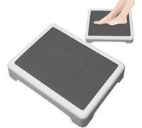 Taburete para inodoro: caminata antideslizante plegable, plataforma compacta que ahorra espacio, material sólido y estable, fácil de limpiar | Perfecto para aprender la limpieza con enf