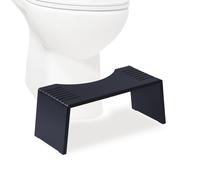 Taburete para inodoro Reposapiés WC plegable Taburete plegable bambú