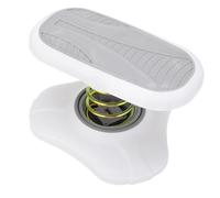 Taburete para Pies con Resorte, Reposapiés Debajo del Escritorio, Escalón para Inodoro Versátil, Taburete Antideslizante y Estable para Oficina en Casa, con Reposapiés