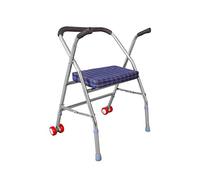 Taburete para silla con asiento plegable de dos ruedas, altura ajustable, se pliega para almacenamiento, color gris plateado