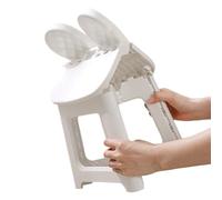 Taburete para - Silla Plegable Portátil en Forma de Conejo de Dinosaurio con Soporte trasero | Silla para Cambio de Zapatos con asiento engrosado para el hogar, el cuarto de baño, Le vo