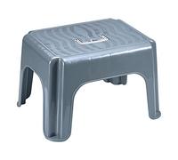 Taburete plast. multiuso 36x30x24 cm. azul