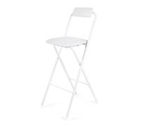 Taburete plegable acolchado, silla alta portátil con capacidad de 110 kg para el hogar, oficina, cocina, no requiere montaje