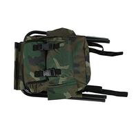 Taburete Plegable Compacto con Bolsa de Almacenamiento Cómodo Transporte para Pesca Camping Carga Máxima 90 Kg Tela Oxford 1 Unidad