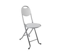 7house Taburete Plegable con Respaldo 32x36x73.5cm 7house