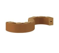 Taburete plegable de acordeón de papel para relajarse reposapiés y cambiar zapatos en la escuela, cocina, sala de estar y comedor
