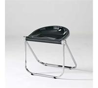 Taburete plegable de acrílico transparente, diseño portátil de plegado rápido para el hogar, oficina, cocina, baño