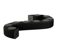 Taburete plegable de papel kraft, diseño de panal ligero y duradero, perfecto para sala de estar, comedor y uso escolar