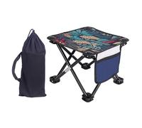 Taburete plegable de viaje, taburetes pequeños, ligero, portátil, para camping, senderismo, senderismo, playa, jardín