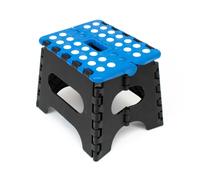 Taburete plegable multiusos - Azul lunares