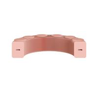 Taburete plegable multiusos, banco portátil de papel kraft, silla de acordeón versátil para sala de estar, oficina, comedor