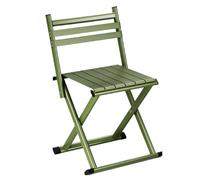 Taburete plegable para acampar: asiento de pesc plegable do metal, muebles portátiles par exteriores, silla de comedor para patio, metal apilable, banco livian y duradero par caminatas, picnic, ja
