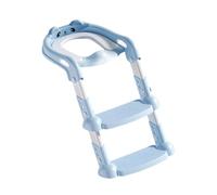 Taburete plegable para entrenamiento de inodoro para niños, escalera de almohadilla blanda/dura, antideslizante, capacidad de carga de 50 kg, taburete de entrenamiento de inodoro de polipropileno