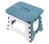Taburete Plegable Plástico Portátil Mini para Pesca y Jardín, Taburete de Cocina Ligero Tamaño Compacto, Silla Práctica para Interior y Exterior, 1 Unidad Color Azul Nórdico