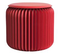 Taburete plegable portátil para escuela, sala de estar y comedor, taburete redondo pequeño para cambiar zapatos plegable y ligero