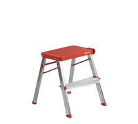 Taburete Plegable Rolser de Aluminio M2 - Rojo