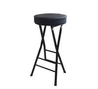 Taburete plegable sin respaldo, portátil, ahorra espacio, para cocina, bar, salas recreativas, ideal para un fácil almacenamiento y comodidad