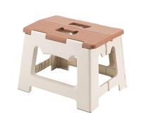 Taburete Plegable,Taburete Plegable - Taburete con Superficies Antideslizantes con Asa | Taburete Resistente Plegable del pequeño Paso de Las Superficies Antideslizantes para Acampar