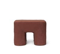 Ferm Living Taburete Podo Red Brown