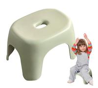 Taburete portátil de 33 x 25 x 25 cm, ligero, multiusos, asiento compacto, asientos de alta capacidad de carga, para el hogar, cocina, baño, sala de estar, ayudante para niños y adultos, comodidad