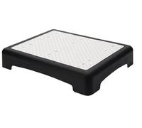 Taburete portátil de medio escalón/ayuda a la movilidad con superficie antideslizante/elevador de escalón seguro/taburete de vejez con rodamiento de 400 libras para escaleras, coches, cama