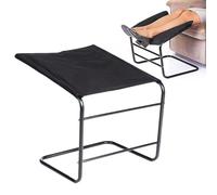 Taburete reposapiés, cómodo reposapiés con cojín ampliado, diseño de marco transpirable antioxidante de 1600 g, reposapiés de apoyo para sofá, asiento de dormitorio, relajación diaria