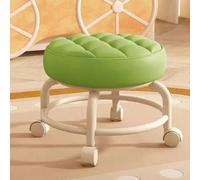 Taburete rodante con asiento blando, ruedas de 360°, estante, ideal para garaje, hogar, oficina, masaje, fitness
