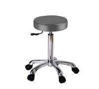 Taburete sin respaldo Fast: Con elevación mediante pistón de gas y práctico asiento plano y circular (colores disponibles)