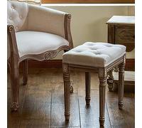Taburete tapizado retro, elegante banco de maquillaje tallado con patas de madera maciza, asiento de piano multifuncional y cómodo, ideal para dormitorio y baño, diseño de leopardo